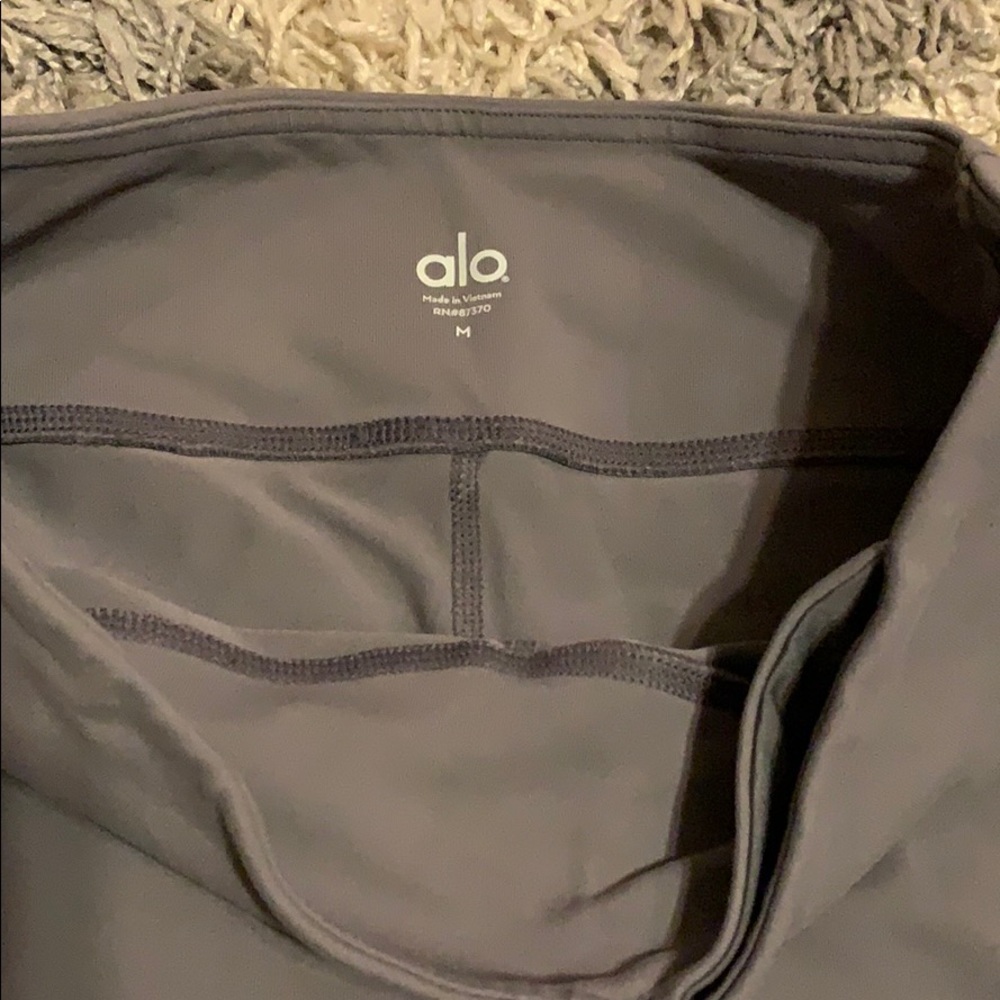 ALO Moto Legging - Anthracite - Picture 4 of 8